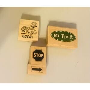 Mr Fix It- Rubber Stamps-4